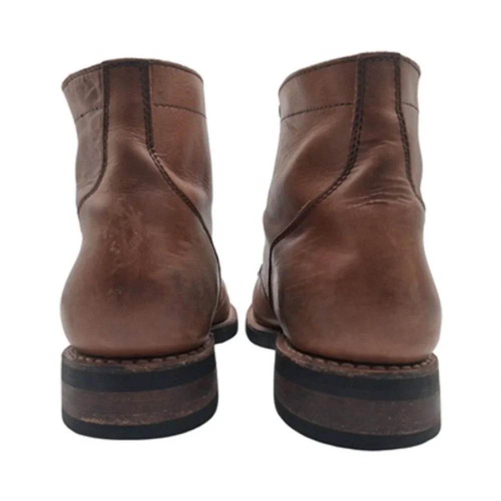 Thursday Everyday Boots Mens Size 11 Brown Leather Combat Ankle Casual Boots